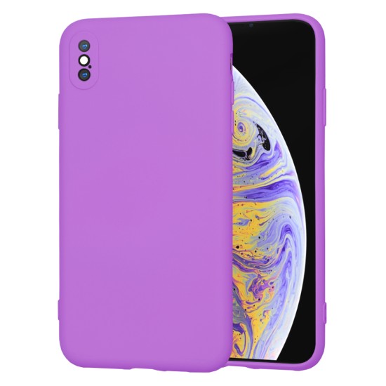 Husa pentru iPhone XS Max - Techsuit SoftFlex - Purple