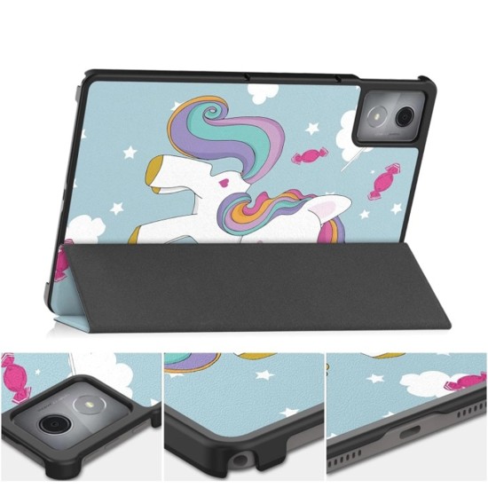 Husa pentru Lenovo Tab K11 Plus - Techsuit FoldPro - Unicorn Husa pentru Lenovo Tab K11 Plus - Techsuit FoldPro - Unicorn