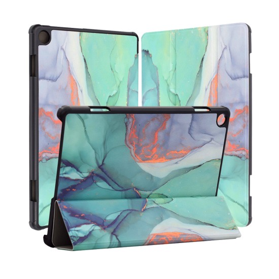 Husa pentru Lenovo Tab M10 3rd Gen (TB328FU/TB328XU) - Techsuit FoldPro - Green Time Husa pentru Lenovo Tab M10 3rd Gen (TB328FU/TB328XU) - Techsuit FoldPro - Green Time