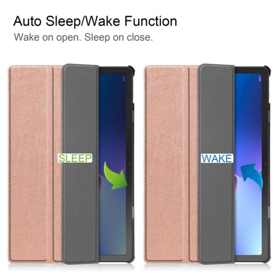 Husa pentru Lenovo Tab M10 3rd Gen (TB328FU/TB328XU) - Techsuit FoldPro - Rose Gold Husa pentru Lenovo Tab M10 3rd Gen (TB328FU/TB328XU) - Techsuit FoldPro - Rose Gold