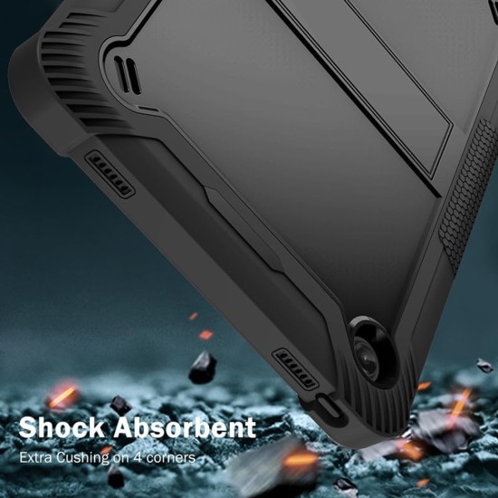 Husa pentru Lenovo Tab M10 Plus 3rd Gen (TB-125F/TB-128F) + Folie - Techsuit Rugged TabShell - Rose Gold Husa pentru Lenovo Tab M10 Plus 3rd Gen (TB-125F/TB-128F) + Folie - Techsuit Rugged TabShell - Rose Gold