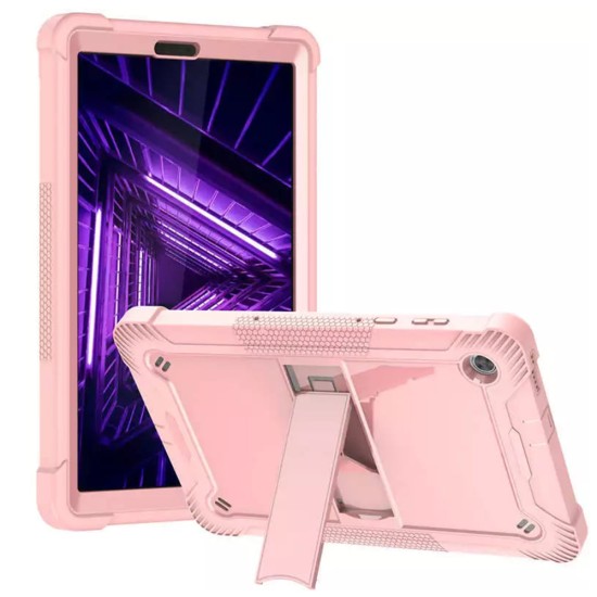 Husa pentru Lenovo Tab M10 PLUS FHD (TB-X606F) + Folie - Techsuit Rugged TabShell - Rose Gold Husa pentru Lenovo Tab M10 PLUS FHD (TB-X606F) + Folie - Techsuit Rugged TabShell - Rose Gold