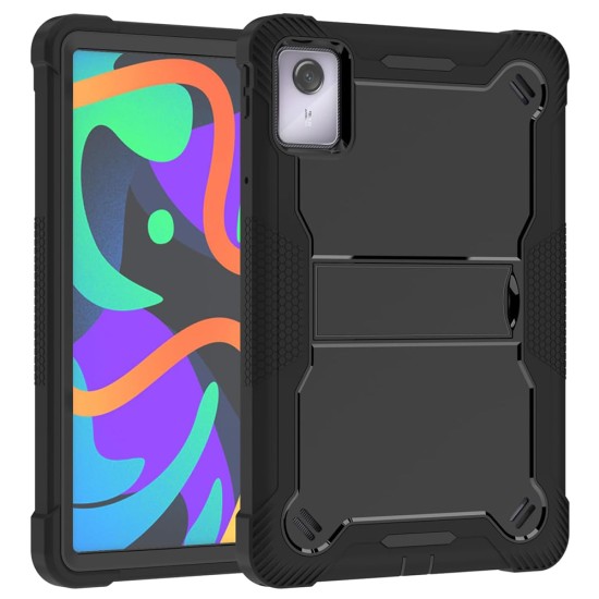 Husa pentru Lenovo Tab M11 + Folie - Techsuit Rugged TabShell - Black Husa pentru Lenovo Tab M11 + Folie - Techsuit Rugged TabShell - Black