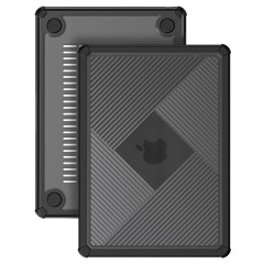 Husa pentru MacBook Air 13 (2022 / 2024) - Dux Ducis LCGH Series - Black Husa pentru MacBook Air 13 (2022 / 2024) - Dux Ducis LCGH Series - Black