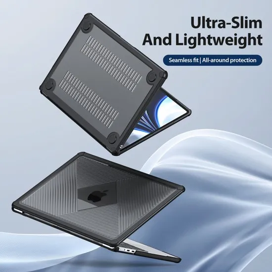 Husa pentru MacBook Air 15 (2023 / 2024) - Dux Ducis LCGH Series - Pink Husa pentru MacBook Air 15 (2023 / 2024) - Dux Ducis LCGH Series - Pink