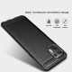 Husa pentru Motorola Edge 20 Lite - Techsuit Carbon Silicone - Black