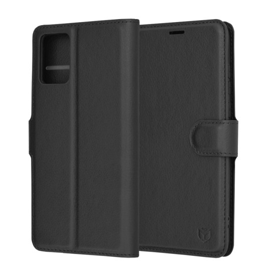 Husa pentru Motorola Edge 30 Neo - Techsuit Leather Folio - Black