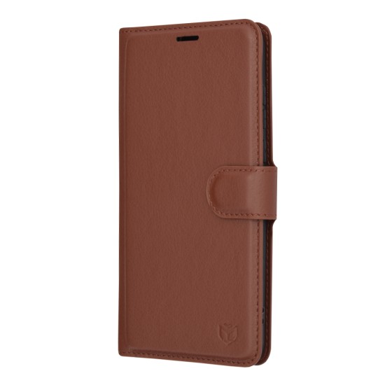 Husa pentru Motorola Edge 30 Neo - Techsuit Leather Folio - Brown