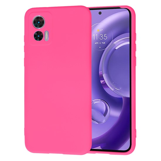 Husa pentru Motorola Edge 30 Neo - Techsuit SoftFlex - Hot Pink