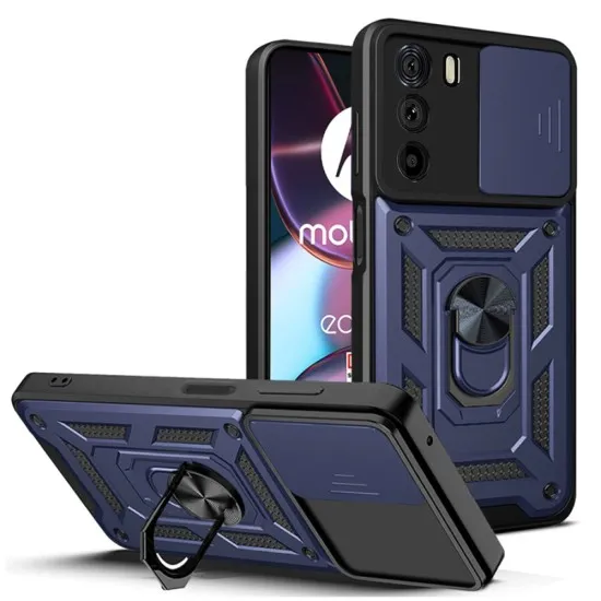 Husa pentru Motorola Edge 30 - Techsuit CamShield Series - Blue Husa pentru Motorola Edge 30 - Techsuit CamShield Series - Blue
