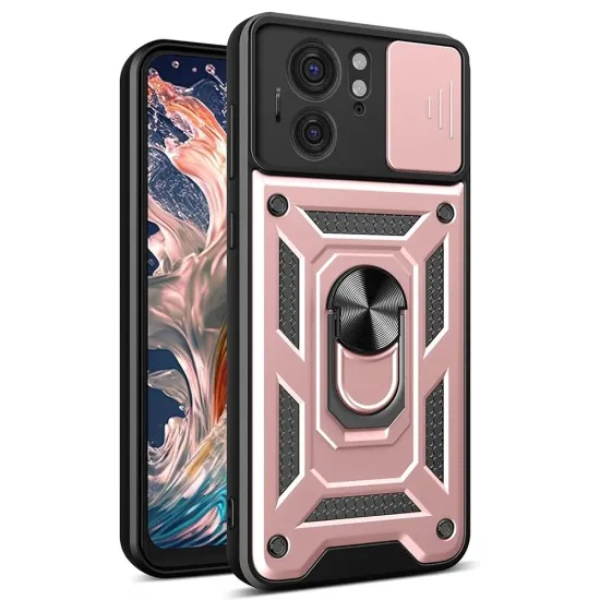 Husa pentru Motorola Edge 40 / Edge (2023) - Techsuit CamShield Series - Rose Gold Husa pentru Motorola Edge 40 / Edge (2023) - Techsuit CamShield Series - Rose Gold
