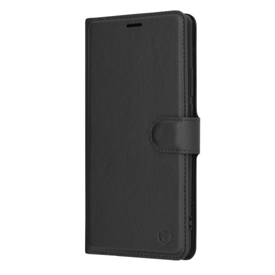 Husa pentru Motorola Edge 40 / Edge (2023) - Techsuit Leather Folio - Black