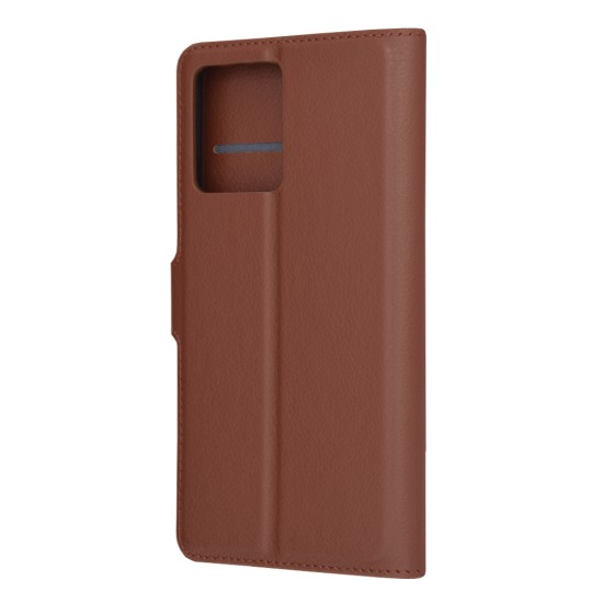 Husa pentru Motorola Edge 40 / Edge (2023) - Techsuit Leather Folio - Brown