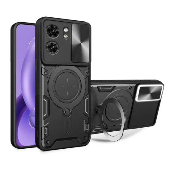 Husa pentru Motorola Edge 40 - Techsuit CamGuard Pro - Black Husa pentru Motorola Edge 40 - Techsuit CamGuard Pro - Black