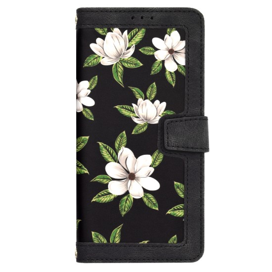 Husa pentru Motorola Edge 50 Neo / Motorola ThinkPhone 25 - Techsuit FlipCraft - Flowers of the Dawn