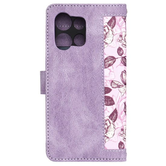 Husa pentru Motorola Edge 50 Neo / Motorola ThinkPhone 25 - Techsuit FlipCraft - Mysterious Purple