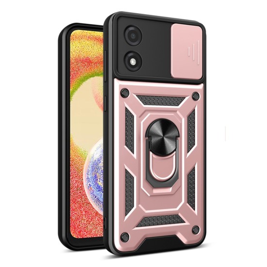 Husa pentru Motorola Moto E13 - Techsuit CamShield Series - Rose Gold Husa pentru Motorola Moto E13 - Techsuit CamShield Series - Rose Gold