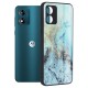 Husa pentru Motorola Moto E13 - Techsuit Glaze Series - Blue Ocean Husa pentru Motorola Moto E13 - Techsuit Glaze Series - Blue Ocean
