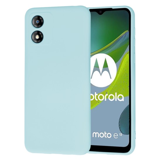Husa pentru Motorola Moto E13 - Techsuit SoftFlex - Sea Blue Husa pentru Motorola Moto E13 - Techsuit SoftFlex - Sea Blue