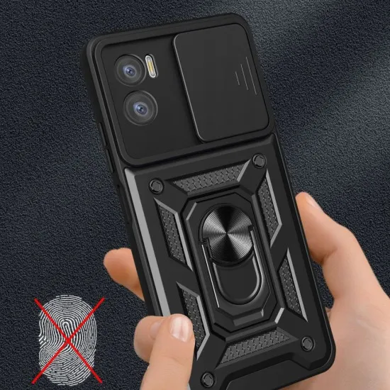 Husa pentru Motorola Moto E22 / Moto E22i - Techsuit CamShield Series - Black Husa pentru Motorola Moto E22 / Moto E22i - Techsuit CamShield Series - Black