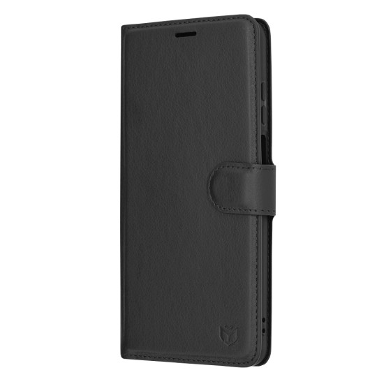 Husa pentru Motorola Moto E22 / Moto E22i - Techsuit Leather Folio - Black