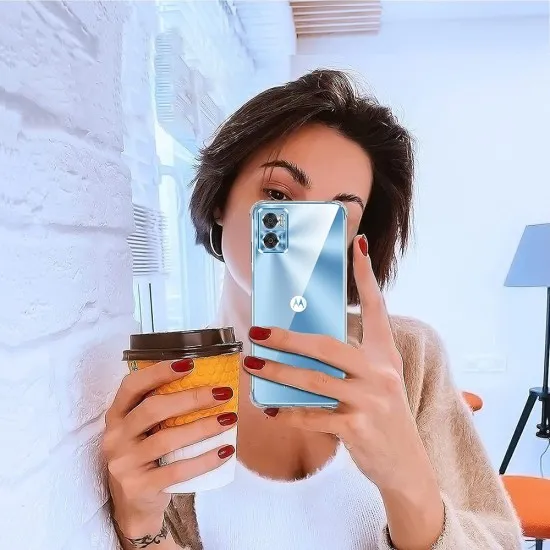 Husa pentru Motorola Moto E22 / Moto E22i - Techsuit Shockproof Clear Silicone - Clear Husa pentru Motorola Moto E22 / Moto E22i - Techsuit Shockproof Clear Silicone - Clear