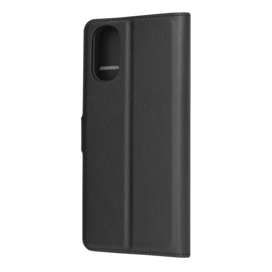 Husa pentru Motorola Moto E22s - Techsuit Leather Folio - Black