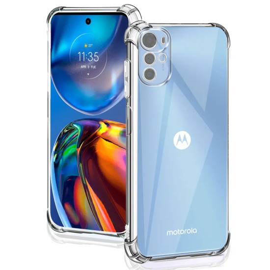 Husa pentru Motorola Moto E32 / Moto E32s / Moto G22 - Techsuit Shockproof Clear Silicone - Clear