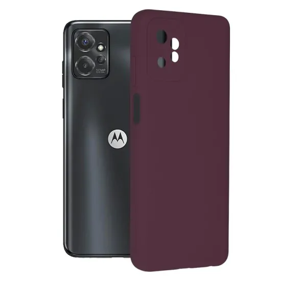 Husa pentru Motorola Moto G Power 5G - Techsuit Soft Edge Silicone - Plum Violet Husa pentru Motorola Moto G Power 5G - Techsuit Soft Edge Silicone - Plum Violet