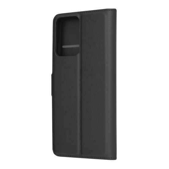 Husa pentru Motorola Moto G04 / Moto G04s / Moto G24 / Moto E14 - Techsuit Leather Folio - Black