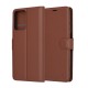 Husa pentru Motorola Moto G04 / Moto G04s / Moto G24 / Moto E14 - Techsuit Leather Folio - Brown