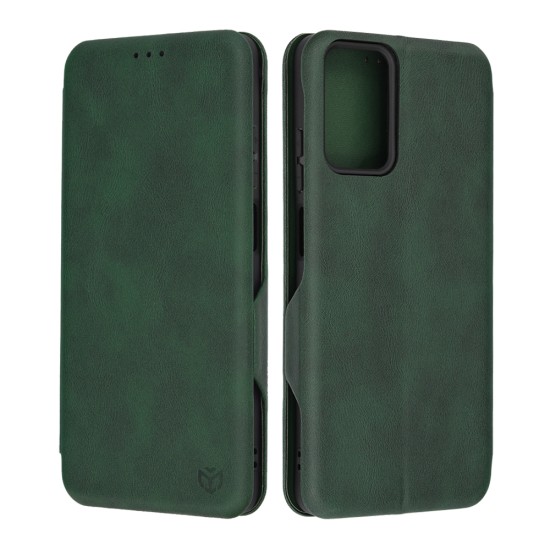 Husa pentru Motorola Moto G04 / Moto G04s / Moto G24 / Moto E14 - Techsuit Safe Wallet Plus - Green