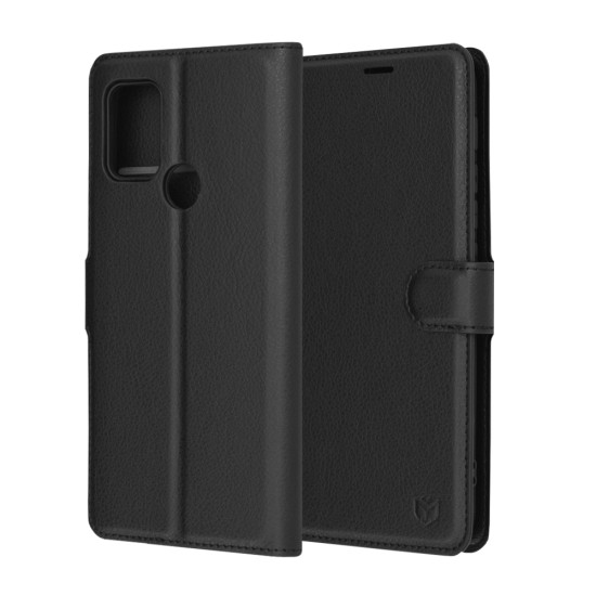 Husa pentru Motorola Moto G10 / Moto G20 / Moto G30 - Techsuit Leather Folio - Black