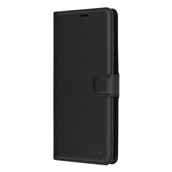 Husa pentru Motorola Moto G10 / Moto G20 / Moto G30 - Techsuit Leather Folio - Black