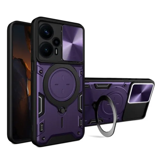Husa pentru Motorola Moto G13 / G23 / G53 - Techsuit CamGuard Pro - Purple Husa pentru Motorola Moto G13 / G23 / G53 - Techsuit CamGuard Pro - Purple