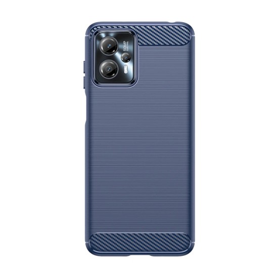 Husa pentru Motorola Moto G13 / G23 / G53 - Techsuit Carbon Silicone - Blue