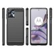 Husa pentru Motorola Moto G13 / G23 - Techsuit Carbon Silicone - Black