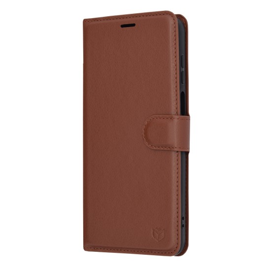 Husa pentru Motorola Moto G13 / G23 - Techsuit Leather Folio - Brown