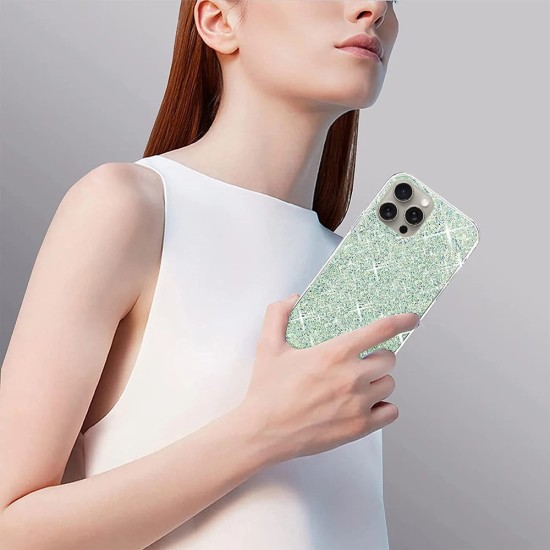 Husa pentru Motorola Moto G14 - Techsuit Sparkly Glitter - White