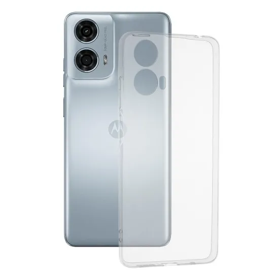 Husa pentru Motorola Moto G24 Power - Techsuit Clear Silicone - Transparent Husa pentru Motorola Moto G24 Power - Techsuit Clear Silicone - Transparent