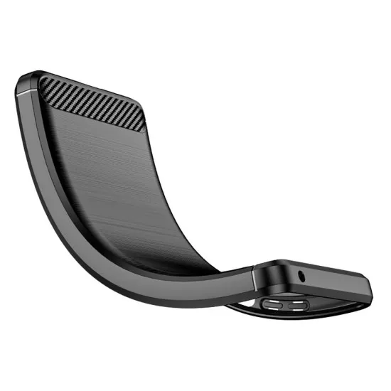 Husa pentru Motorola Moto G31 4G / Moto G41 4G - Techsuit Carbon Silicone - Black Husa pentru Motorola Moto G31 4G / Moto G41 4G - Techsuit Carbon Silicone - Black