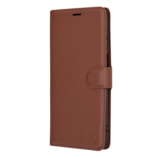 Husa pentru Motorola Moto G32 - Techsuit Leather Folio - Brown