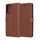 Husa pentru Motorola Moto G34 - Techsuit Leather Folio - Brown