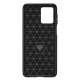 Husa pentru Motorola Moto G54 / Moto G54 Power Edition / Moto G64 - Techsuit Carbon Silicone - Black