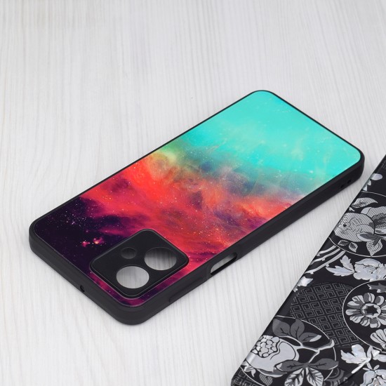 Husa pentru Motorola Moto G54 - Techsuit Glaze Series - Fiery Ocean