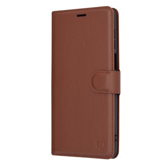 Husa pentru Motorola Moto G54 - Techsuit Leather Folio - Brown