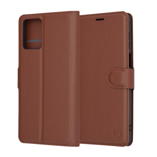 Husa pentru Motorola Moto G54 - Techsuit Leather Folio - Brown