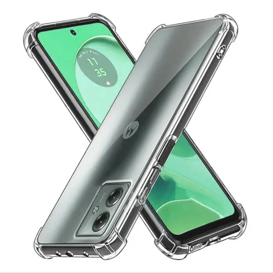 Husa pentru Motorola Moto G54 - Techsuit Shockproof Clear Silicone - Clear Husa pentru Motorola Moto G54 - Techsuit Shockproof Clear Silicone - Clear
