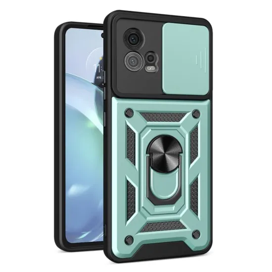Husa pentru Motorola Moto G72 - Techsuit CamShield Series - Green Husa pentru Motorola Moto G72 - Techsuit CamShield Series - Green