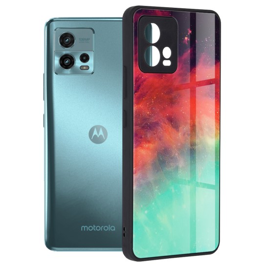 Husa pentru Motorola Moto G72 - Techsuit Glaze Series - Fiery Ocean